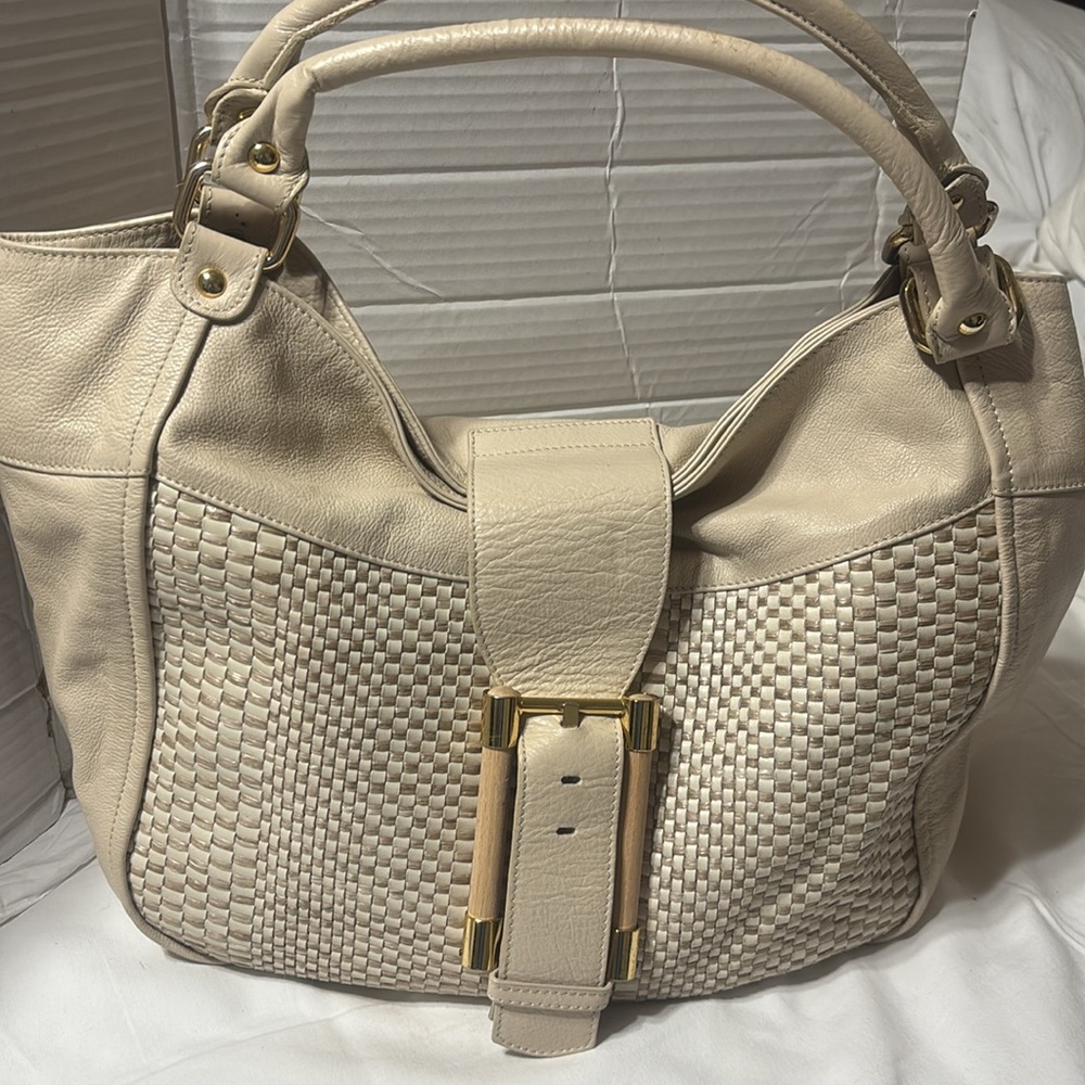 Aleanto Collezioni soft leather shoulder bag. Made in Italy. NWOT